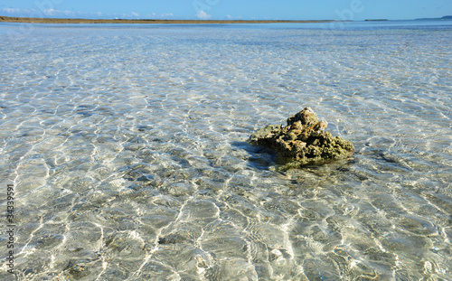 Naklejka fala plaża woda niebo brazylia