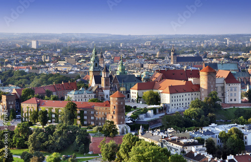 Plakat kraków europa katedra