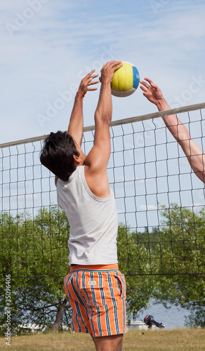 Fototapeta plaża sport lato lekkoatletka