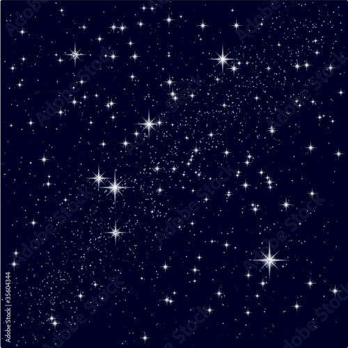 Plakat gwiazda natura wszechświat sztuka