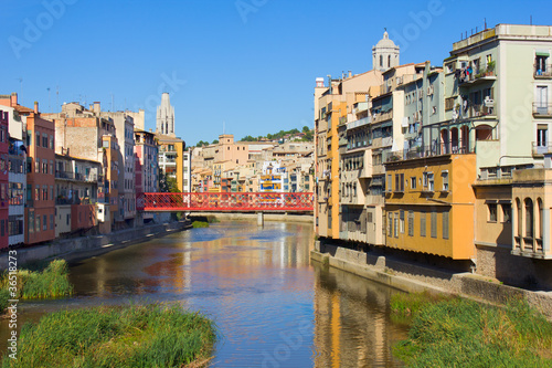 Fotoroleta barcelona panorama europa ulica