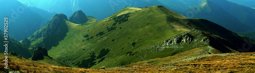 Plakat krajobraz góra tatry