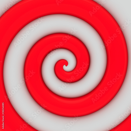 Naklejka spirala 3D wzór abstrakcja