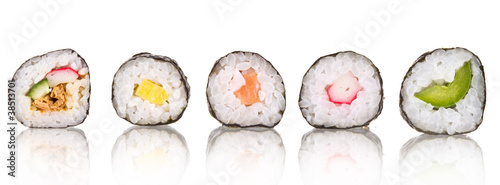 Naklejka Kolekcja sushi