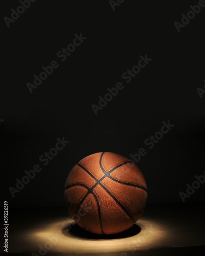 Naklejka noc sport piłka koszykówka