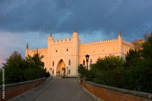 Fotoroleta architektura muzeum zmierzch stary