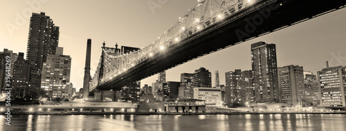 Fotoroleta Panorama Nowego Jorku nocą