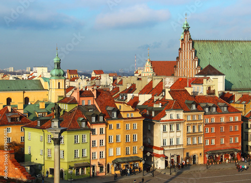 Obraz na płótnie piękny europa niebo miejski ulica