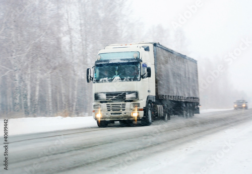 Fotoroleta drzewa transport autostrada droga