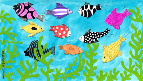 Fotoroleta fala zwierzę podwodne lato natura