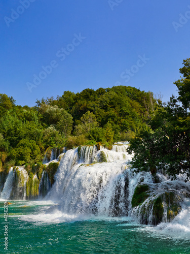 Naklejka park natura morze