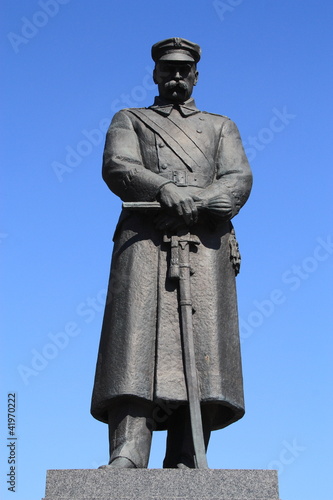 Obraz na płótnie warszawa statua ważny