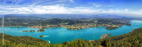 Plakat alpy austria natura