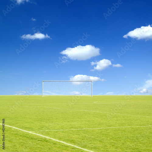 Obraz na płótnie piłka stadion piłkarski pole