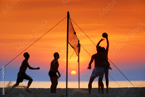 Fototapeta lato sport siatkówka