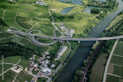 Obraz na płótnie luksemburg autostrada wschód krajobraz