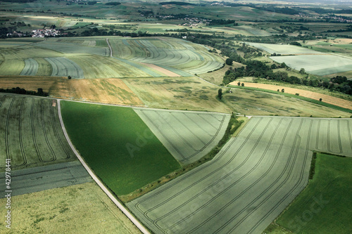 Obraz na płótnie krajobraz europa wschód zdjęcie lotnicze antenowe
