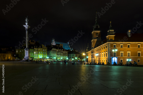 Plakat ludzie europa zamek król rynek