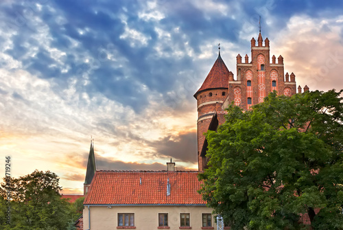 Obraz na płótnie noc stylowy vintage architektura lato