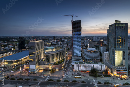 Obraz na płótnie miasto panorama widok