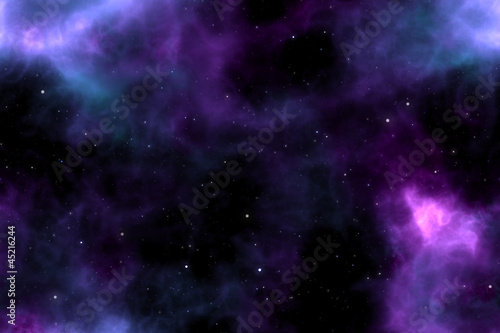 Plakat wszechświat galaktyka noc gwiazda