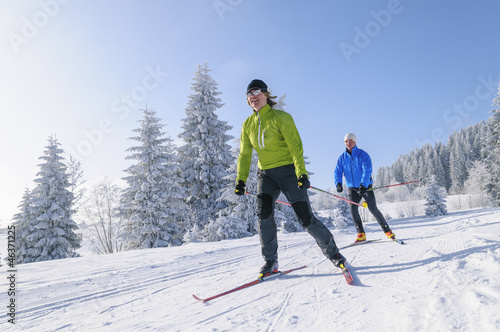 Fototapeta sporty zimowe sportowy mężczyzna