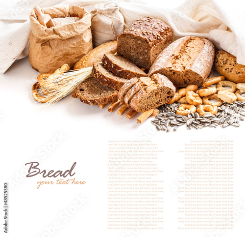 Fototapeta kompozycja pszenica mąka zboże świeży