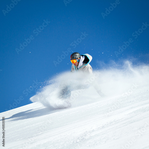 Fotoroleta snowboard lekkoatletka snowboarder narciarz sporty ekstremalne