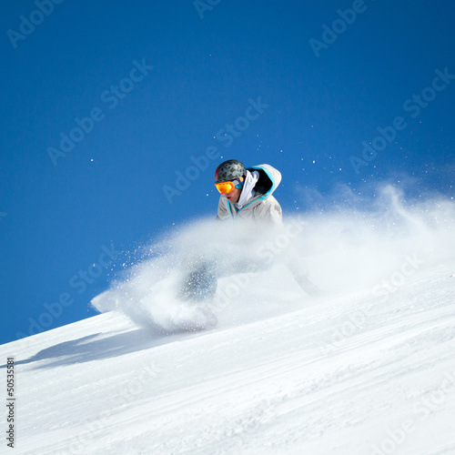 Obraz na płótnie snowboard lekkoatletka snowboarder narciarz sporty ekstremalne