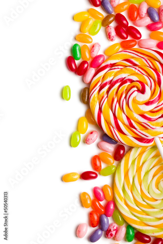 Fotoroleta owoc deser jedzenie jelly bean kolorowy