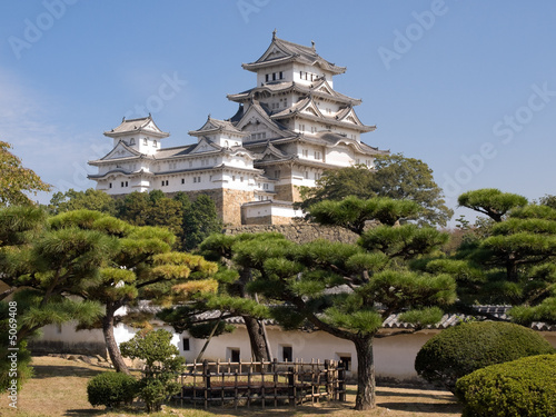 Fotoroleta azjatycki japonia pejzaż wojskowy architektura