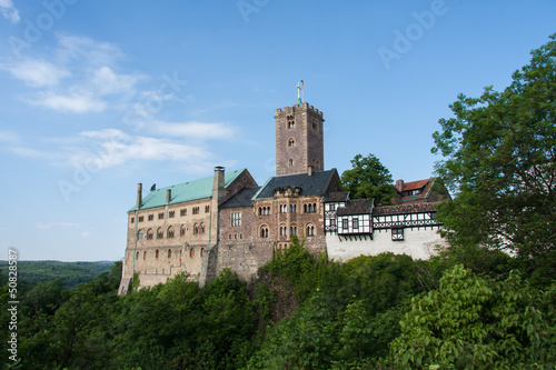 Plakat zamek wartburg eisenach