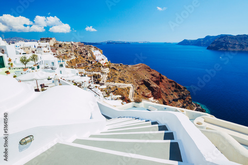 Fotoroleta grecja santorini pejzaż