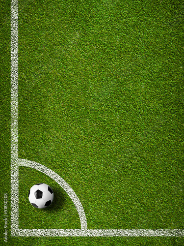 Obraz na płótnie piłka sport trawa pole