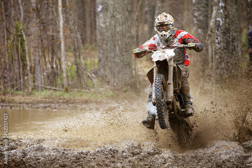 Fotoroleta zabawa motocross silnik motocykl mężczyzna