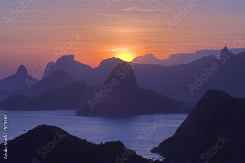 Fototapeta brazylia woda sundown wschody