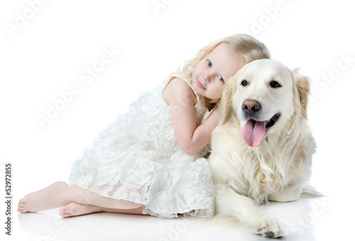 Plakat para ludzie miłość zwierzę pies