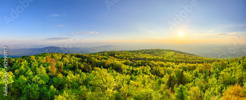 Plakat panorama panoramiczny świeży natura