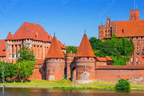 Obraz na płótnie woda miasto stary architektura zamek