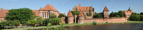 Obraz na płótnie zamek panorama pomnik fort gotyk