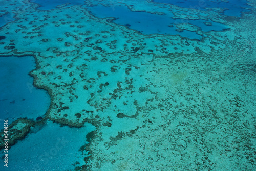 Obraz na płótnie koral samolot australia woda obraz