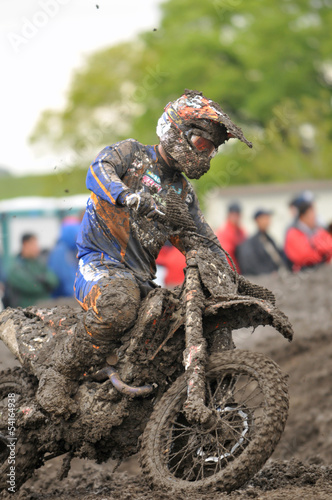 Obraz na płótnie offroad motocyklista motocross