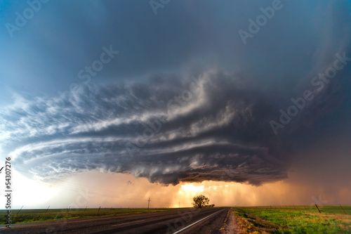 Plakat sztorm burza z piorunami 2013 tornado