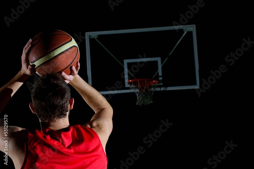 Fotoroleta ćwiczenie koszykówka sport