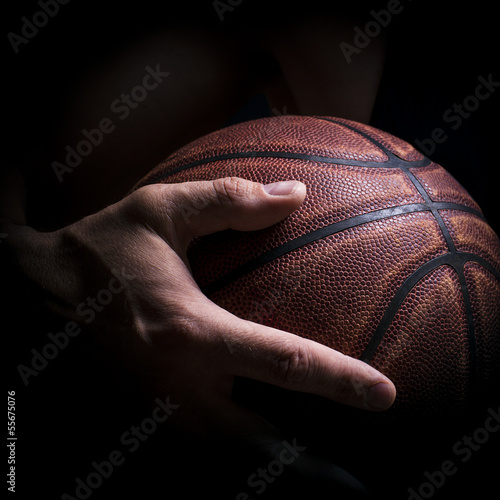 Naklejka piłka koszykówka sport kula