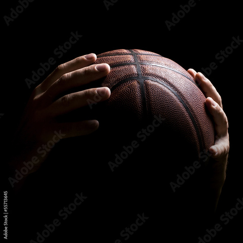Plakat piłka sport koszykówka