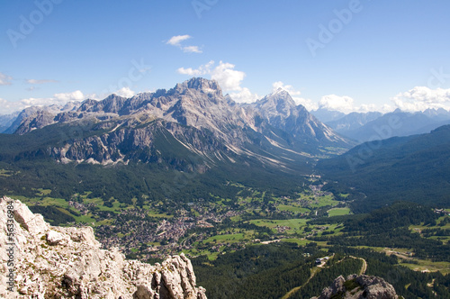 Obraz na płótnie europa dolina alpy