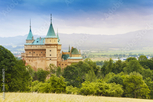 Naklejka architektura lato słowacja