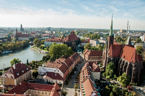 Obraz na płótnie miejski widok rynek