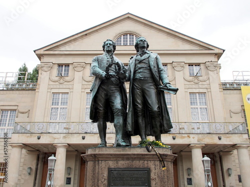 Naklejka narodowy statua sztuka architektura zabytkowy